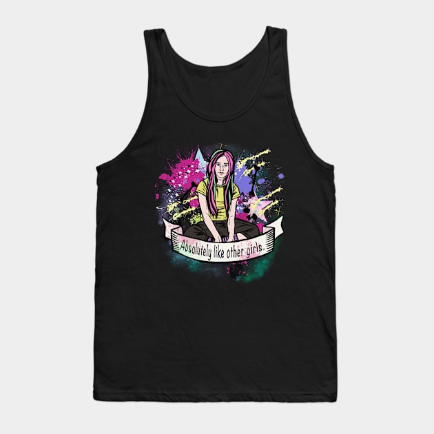 Don’t pick me, B. Tank Top by Divergent Curiosities 